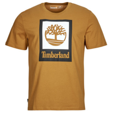 TIMBERLAND Rövid ujjú pólók Colored Short Sleeve Tee Citromsárga EU S