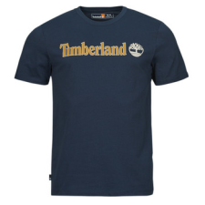 TIMBERLAND Rövid ujjú pólók Linear Logo Short Sleeve Tee Tengerész EU M férfi póló