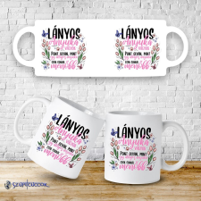 Time4Gift Lányos Anyuka vagyok bögre bögrék, csészék