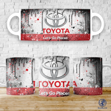 Time4Gift Toyota splash bögre bögrék, csészék