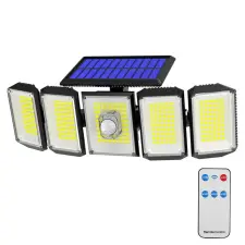 Timeless Garden 5 paneles forgatható 300LED-es szolár lámpa kültéri világítás