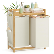 Timeless Home 2 rekeszes szennyestartó kosár bútor