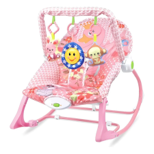 TIMELESS Rezgő zenélő pihenőszék 18kg-ig rózsaszín HOP1001853 pihenőszék, bébifotel