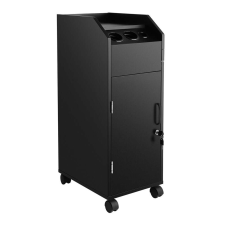 Timeless Tools Beauty zárható eszközkocsi több színben-fekete szépségápolási bútor