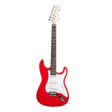 Timeless Tools Elektromos gitár szett kezdőknek, ajándék erősítővel - piros-fehér játékhangszer
