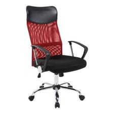 Timeless Tools Ergonomikus irodai szék magasított háttámlával, piros forgószék