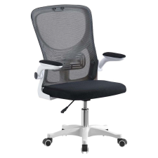 Timelesstools Ergonomikus irodai szék állítható derék- és könyöktámasszal fehér HOP1001660-2 forgószék