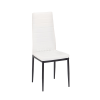  Tino NOVA Étkezőszék fehér-fekete színben