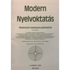 Tinta Kiadó Modern Nyelvoktatás 2004. április - X. évfolyam 1. szám - antikvárium - használt könyv