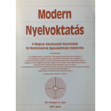 Tinta Kiadó Modern Nyelvoktatás 2008. április - XIV. évfolyam 1-2. szám - antikvárium - használt könyv