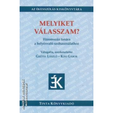 Tinta Melyiket válasszam? - Grétsy László - Kiss Gábor szerk. egyéb könyv