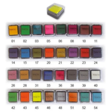  Tintapárna / bélyegzőpárna 33x33x20 mm színkód &quot;05&quot; UTOLSÓ DARABOK bélyegző