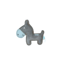  Tiny Doodles Szamár kék kutyajáték plüss játék kutyáknak
