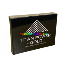 Titán Power GOLD 3 db kapszula, alkalmi potencianövelő, vágyfokozó Férfiaknak, mennyiségi kedvezmény potencianövelő