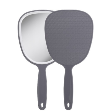 Titania Titania kézi kozmatikai tükör nyeles 1530 L, Szürke fodrászkellék