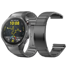 Titánium óraszíj Huawei Watch GT 5 Pro 46mm 22mm-hez okosóra kellék