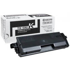 TK-580BK FEKETE EREDETI KYOCERA TONER nyomtatópatron & toner