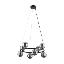 TK Lighting Anabelle fekete függesztett lámpa (TK-6844) G9 8 izzós IP20 világítás