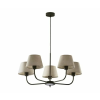 TK Lighting Chicago csillár barna