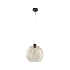 TK Lighting Cubus borostyán függesztett lámpa (TK-2064) E27 1 izzós IP20 világítás