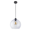 TK Lighting CUBUS függő mennyezeti lámpa túlnyúló fekete üveg modern E27 2076 TK világítás