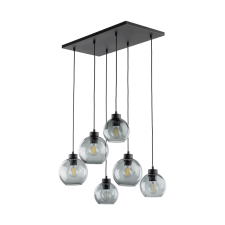 TK Lighting Cubus füstszínű függesztett lámpa (TK-2833) E27 6 izzós IP20 világítás