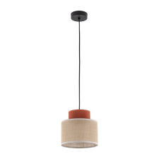 TK Lighting Duo piros-barna függesztett lámpa (TK-3139) E27 1 izzós IP20 világítás