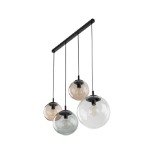 TK Lighting Esme füstszínű függesztett lámpa (TK-4795) E27 4 izzós IP20 világítás