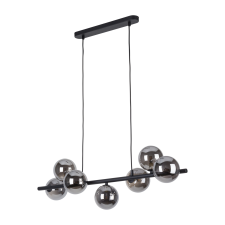 TK Lighting Estera fekete függesztett lámpa (TK-5666) G9 7 izzós IP20 világítás