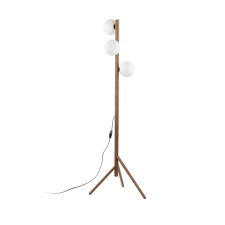 TK Lighting Estera Wood fehér-barna állólámpa (TK-16045) G9 3 izzós IP20 világítás