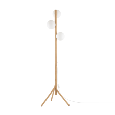 TK Lighting Estera Wood fehér-bézs állólámpa (TK-5809) G9 3 izzós IP20 világítás