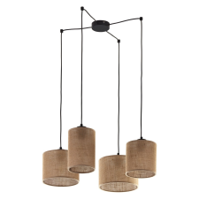 TK Lighting Juta bézs függesztett lámpa (TK-6585) E27 4 izzós IP20 világítás