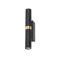 TK Lighting Lagos fekete-arany falikar (TK-10145) G9 2 izzós IP20 világítás