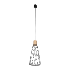 TK Lighting Modesto fekete-barna függesztett lámpa (TK-10157) GU10 1 izzós IP20 világítás
