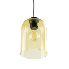 TK Lighting Molly átlátszó-sárga függesztett lámpa (TK-10297) E27 1 izzós IP20 világítás