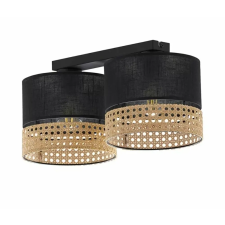 TK Lighting Paglia mennyezeti lámpa fekete világítás