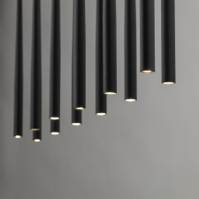 TK Lighting Piano fekete függesztett lámpa (TK-10115) G9 12 izzós IP20 világítás