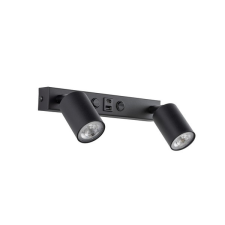 TK Lighting Top USB fekete fali spotlámpa (TK-10277) GU10 2 izzós IP20 világítás