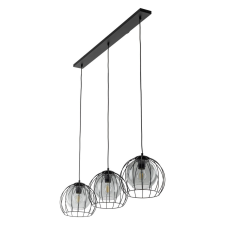 TK Lighting Universo fekete függesztett lámpa (TK-4483) E27 3 izzós IP20 világítás
