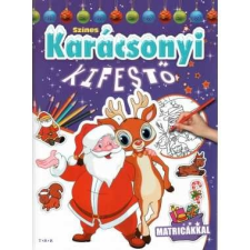 TKK Kereskedelmi Kft. Színes karácsonyi kifestő gyermek- és ifjúsági könyv