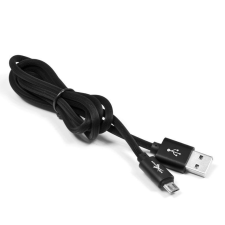 TKN mobil adat és töltő kábel micro USB 150 cm fekete KAB000211 mobiltelefon kellék