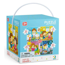 TM Toys Dodo Napi feladatok 4az1-ben puzzle (DOP300130) puzzle, kirakós