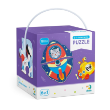 TM Toys (DOP300154) Puzzle 2-3-4 Elements Tr ansport puzzle, kirakós