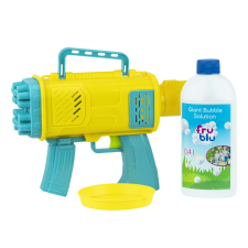 TM Toys Fru Blu Mega Szappanbuborék-Blaster 400ml - kék-sárga buborékfújó