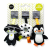 TM Toys Gagagu Medve, fánk pingvin formájú függőjáték készlet