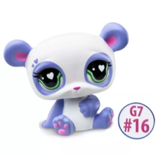 TM Toys Littlest Pet Shop: Játékfigura #16 - Lila panda játékfigura