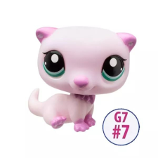 TM Toys Littlest Pet Shop: Játékfigura #7 - Kicsi lila vidra játékfigura
