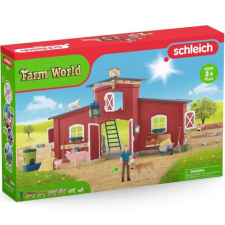 TM Toys Schleich Vörös színű farm állatokkal (42606) (TM42606) játékfigura