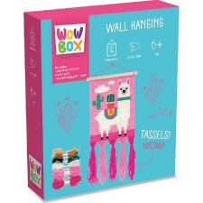 TM Toys Wow Box: Csináld Magad Makramé Fali Dísz - Láma (5904754609227) kreatív és készségfejlesztő
