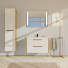 TMP GOLDY fali fürdőszobai ÁLLÓSZEKRÉNY - 155 x 35 cm fürdőszoba bútor